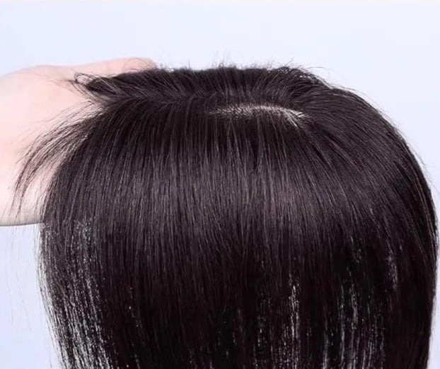 Premium 6mm Human Hair Toupee – Soft, Natural Look, and Long-Lasting