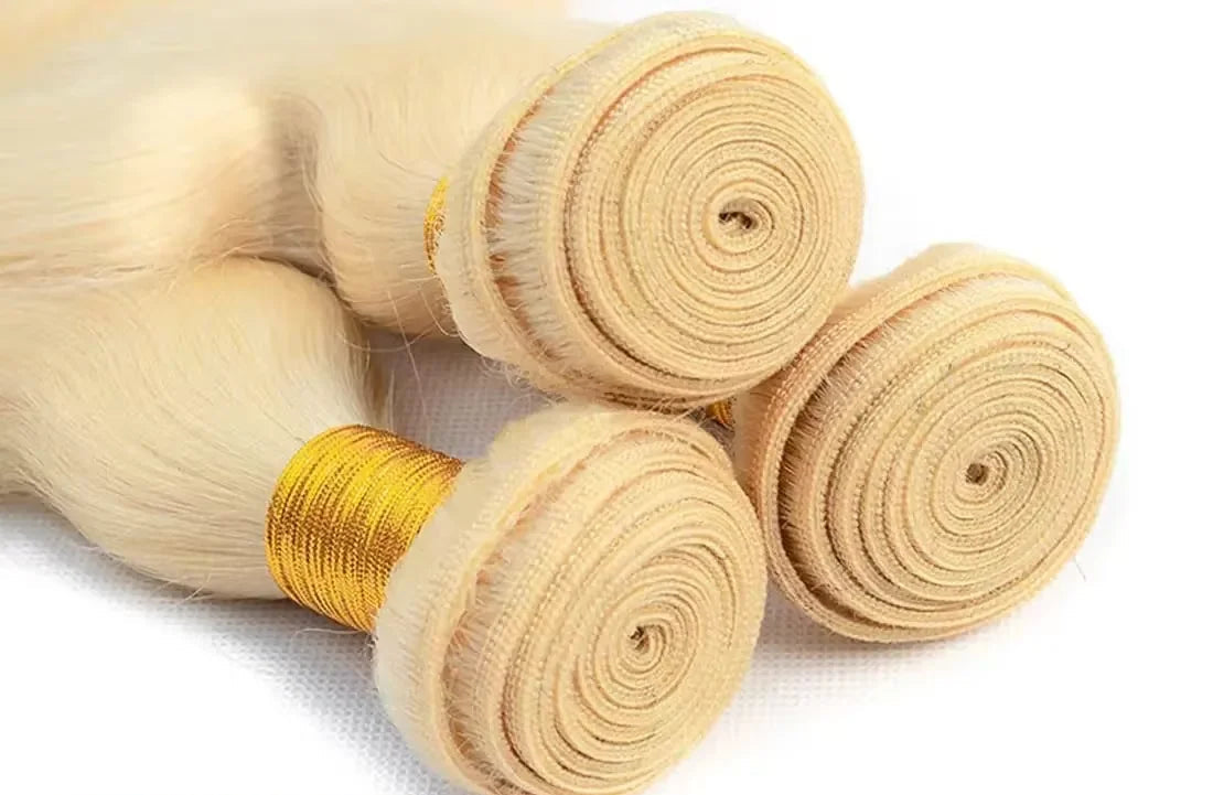 Body Wave Human Hair Weaving Extensions – Machine Double Weft, Darker Color Only, No Perming