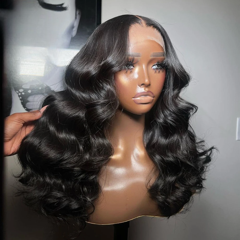 Long Wavy Lace Front Synthetic Wig – Natural Look Heat-Resistant Daily Wear Wig