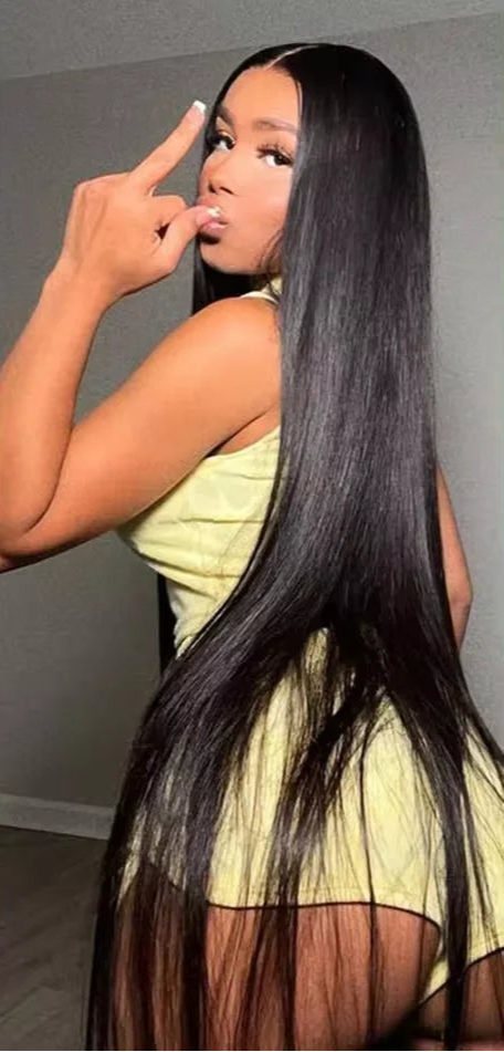 13x6 HD Transparent Lace Front Wig – 26+ Inch Straight Human Hair, Dyeable & Permable"