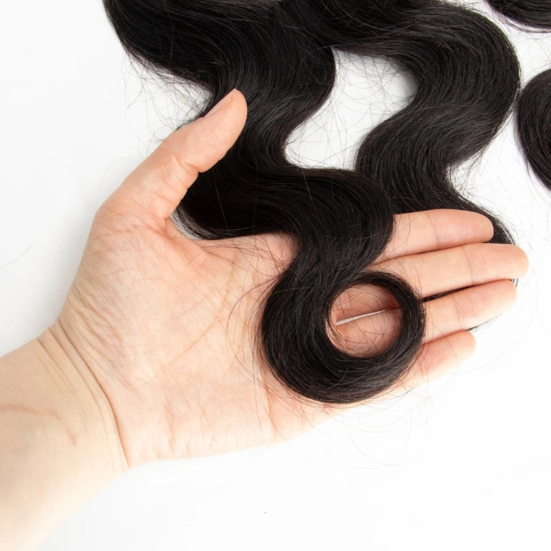 100% Human Hair Body Wave Tape-In Extensions | Long-Lasting, Lightweight & Natural Look