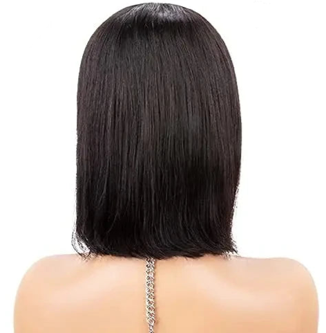 Short Straight Lace Front Wig – 4-16 Inches, Natural Look, All Color Options