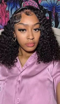 Short Curly Wig – 4-16 Inch, Chemical-Free, Natural and Bouncy Curly Texture