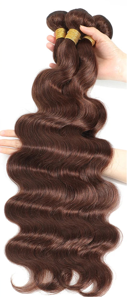 Kapelli 100% Human Body Wave Hair Bundles – No Shedding, Tangle-Free, Dyeable, Machine Double Weft