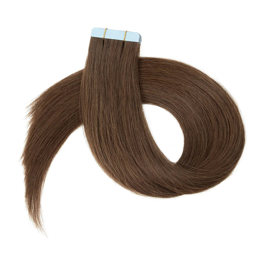 Premium Straight Tape-In Hair Extensions – 2g/pc, 100% Natural Human Hair for Length & Volume