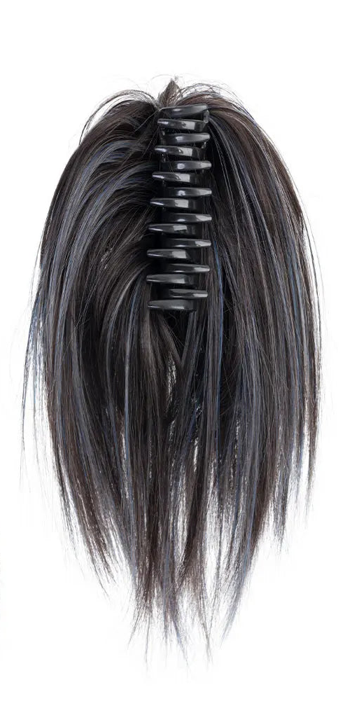 12-Inch Curly Claw Clip Messy Bun – High-Quality Synthetic Hair, Easy to Wear, Fluffy Volume