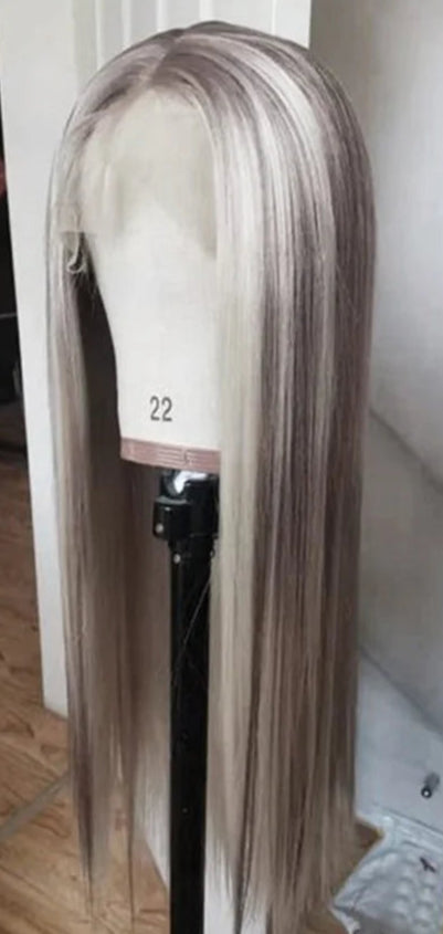 Vietnamese Straight Lace Front Wig – 26+ Inch, Transparent Lace, Swiss Lace, Chemical-Free, Long Human Hair