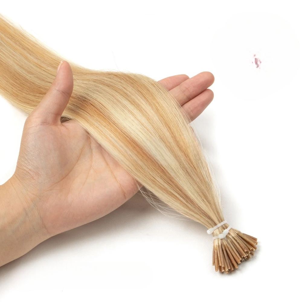 I-Tip Human Hair Extensions – 100% Real Human Hair, Straight Texture, Multiple Lengths