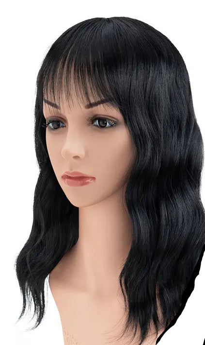 22-Inch Wavy Clip-In Hair Extensions – High-Temperature Fiber, 10 Color Options, Lightweight & Natural Look