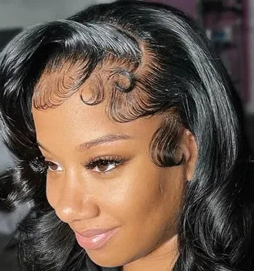 26+ Inch Body Wave HD Transparent Lace Wig | 100% Human Hair, Pre-Plucked Hairline