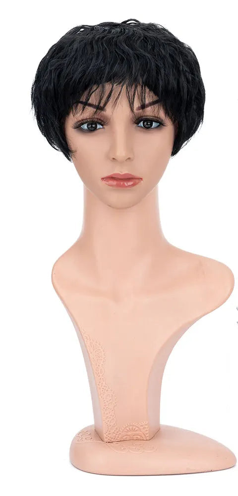 5-Inch Curly Synthetic Hair Topper Clip-In with Natural Shine & Lightweight Design