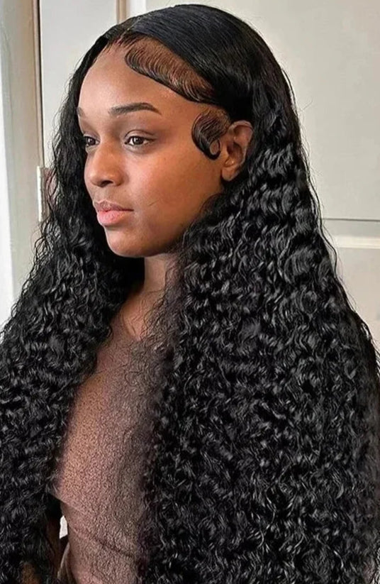 Long 26+ Inch Hair 13x6 Lace Wig – Transparent Swiss Lace, Natural Finish