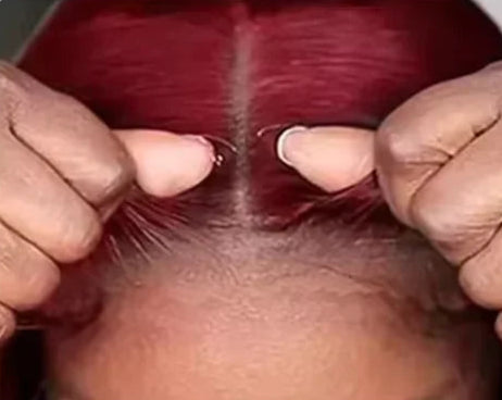 99J Burgundy Straight Bob Wig – 13x4 & 7x5 Glueless Lace Front Human Hair Wig, Pre-Plucked with Baby Hair, 180% Density