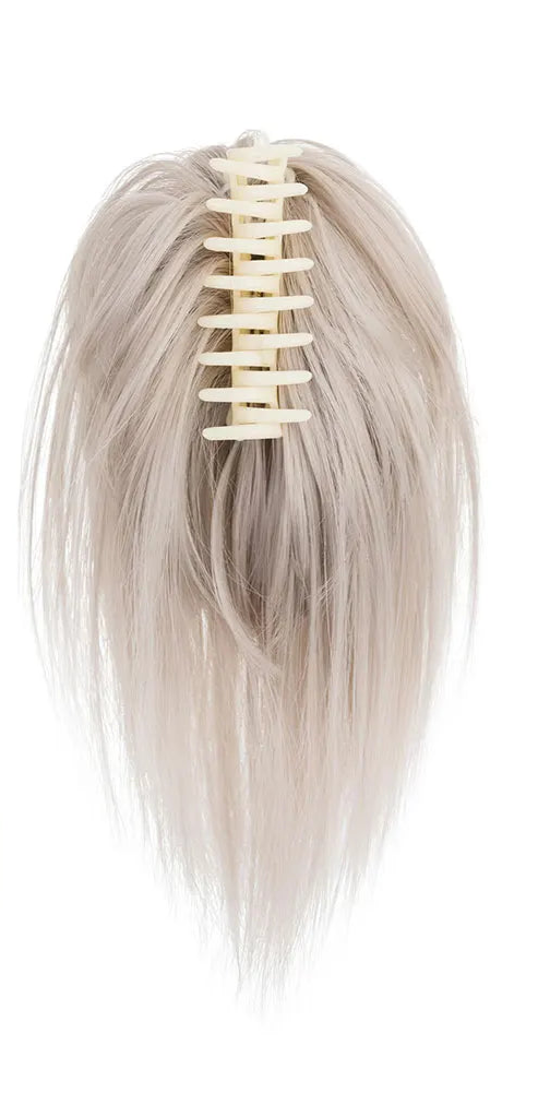 12-Inch Curly Claw Clip Messy Bun – High-Quality Synthetic Hair, Easy to Wear, Fluffy Volume