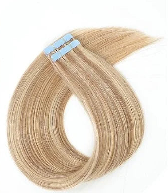 Premium Straight Tape In Hair Extensions – 100% Real Human Hair, 20Pcs/Lot, Seamless & Natural for Volume and Length