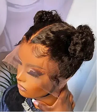 360 Lace Frontal Deep Wave Wig – 100% Human Hair, Swiss Lace, Glueless & Versatile