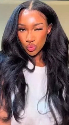 360 Full Lace HD Kinky Straight Lace Front Wig – 100% Hair, 26+ Inch, 13x4/13x6 Lace