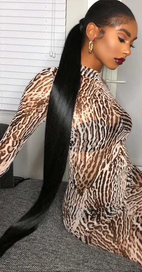 360 Full Lace Wig Human Hair – Pre Plucked & Glueless Body Wave, HD Transparent Lace, 26+ Inch Long Hair