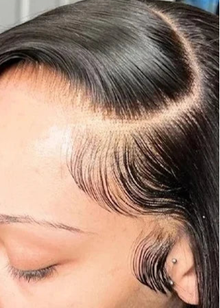 Long 26+ Inch Body Wave Lace Front Wig – Transparent Swiss Lace, 100% Human Hair