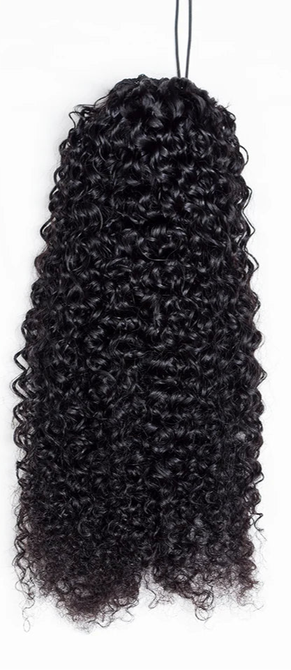 Virgin Curly Clip-In Hair Extensions – 100% Pure Human Hair, Dye & Perm Safe