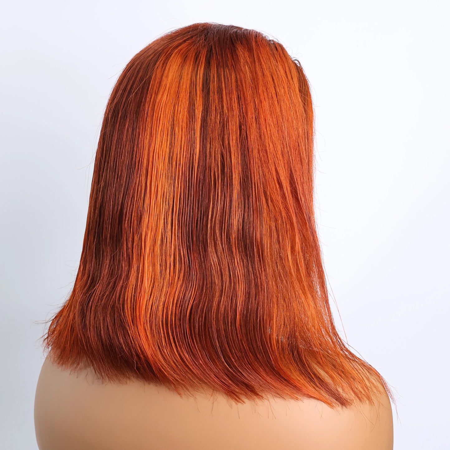 Short Straight Bob Wig – 100% Hair, 13x4 Lace Front, 180% Density, No Shedding