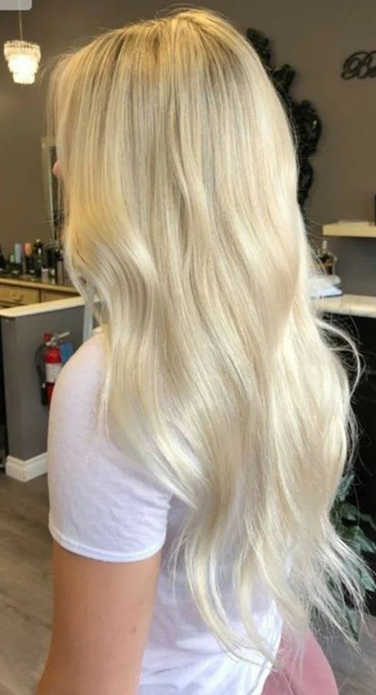 Mini Tape-In Hair Extensions - 100% Straight Natural Hair | Tiny Interface, Lightweight & Easy DIY Installation