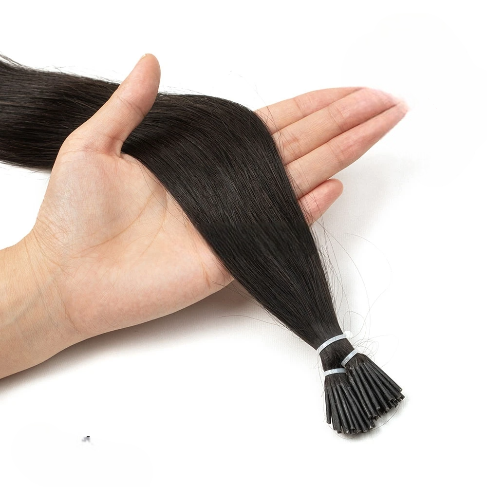 I-Tip Human Hair Extensions – 100% Real Human Hair, Straight Texture, Multiple Lengths