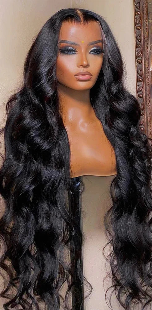26-Inch Body Wave Lace Front Wig – 13x6, 13x4, 360 HD Transparent Human Hair Wig with 200% Density