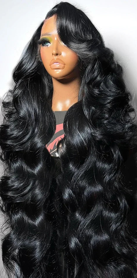 26+ Inch Body Wave Human Hair Wig | Pre-Plucked, 360 Full Lace & Lace Closure Options