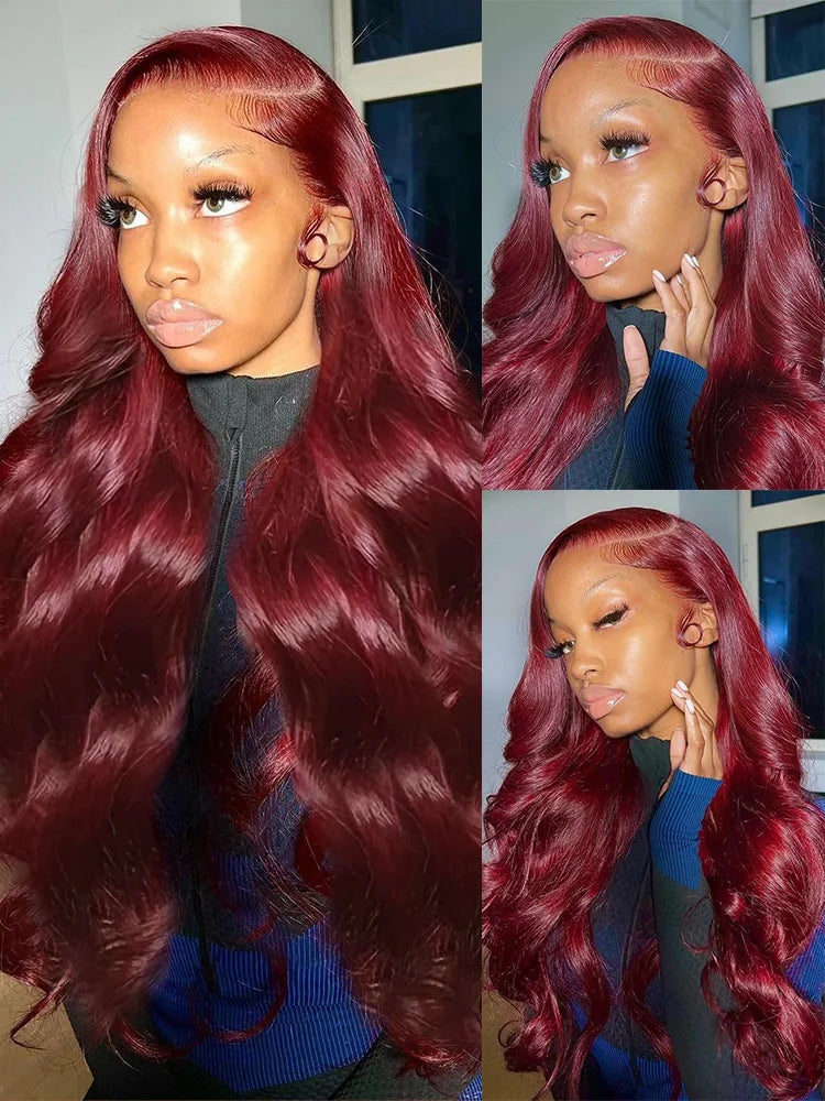 Body Wave Human Hair Wig – Transparent Swiss Lace for a Natural Look