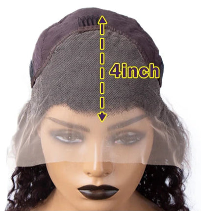 Long 26+ Inch Body Wave Lace Front Wig – 100% Human Hair, Transparent Lace, Swiss Lace Base