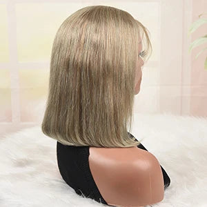 Premium 13x6 Lace Front Wig – 100% Natural Human Hair, Transparent Lace, Straight Texture