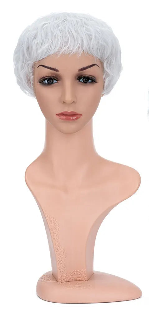 5-Inch Curly Synthetic Hair Topper Clip-In with Natural Shine & Lightweight Design