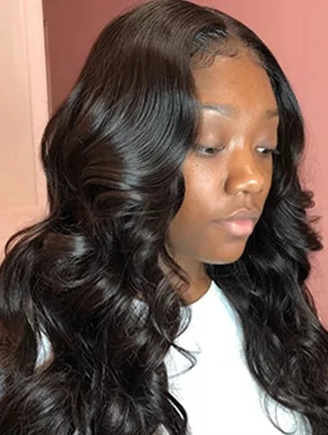 26+ Inch Body Wave Transparent Lace Wig | Premium Swiss Lace, Natural Long-Length Look