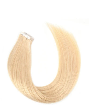 100% Natural Remy Mini Tape In Hair Extensions – 12" to 24" Straight, Ombre & Balayage Colors, Reusable