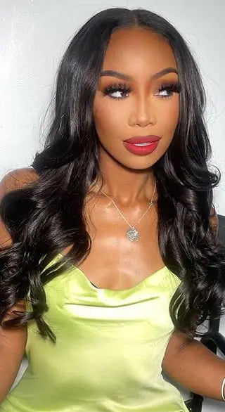 26+ Inch Body Wave Transparent Lace Wig – Virgin Human Hair, Natural and Customizable