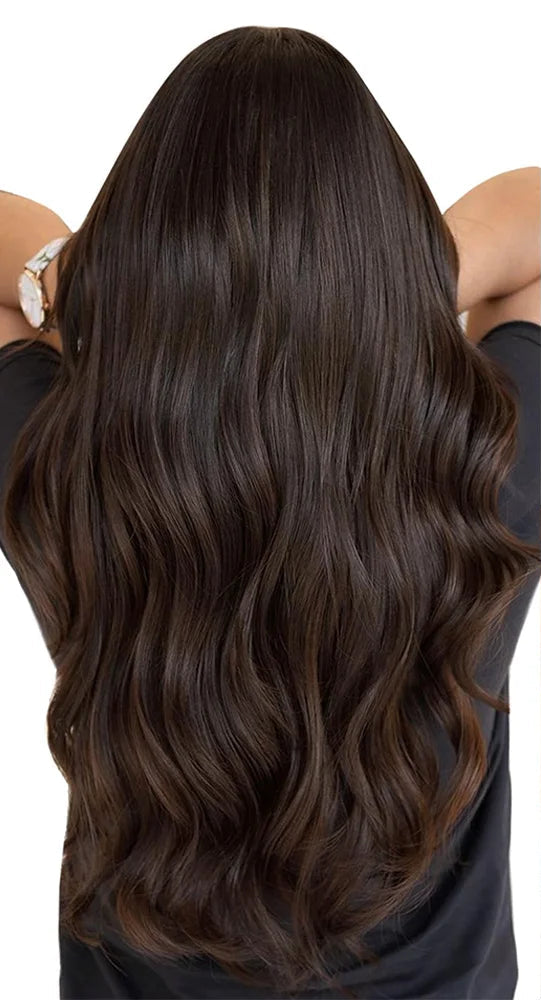 Straight I-Tip Hair Extensions – Lightweight 0.6g/Strand, 100% Human Hair for Seamless Volume