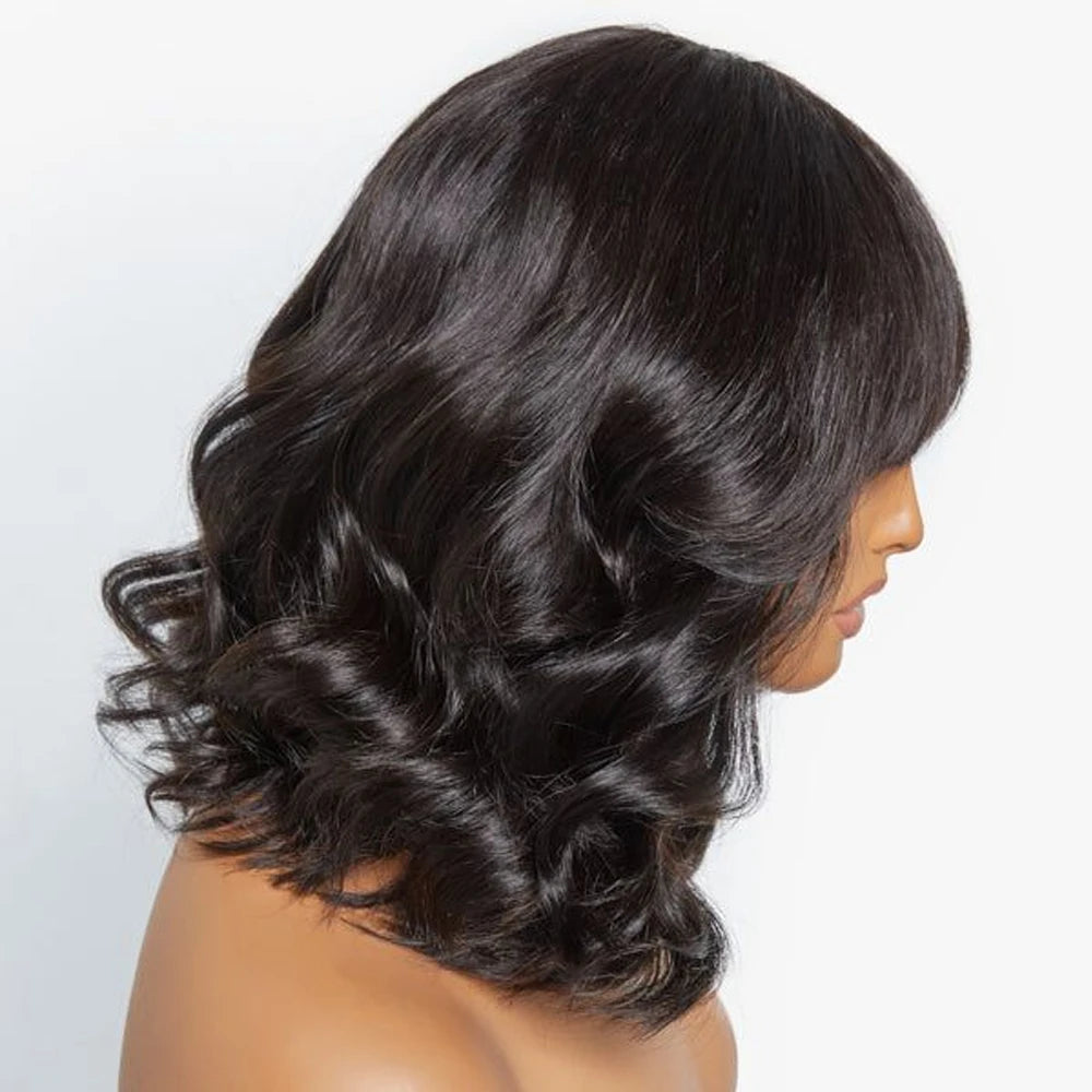 Straight Human Hair Wig – Sleek, Dye-Friendly, & Perfect Fit