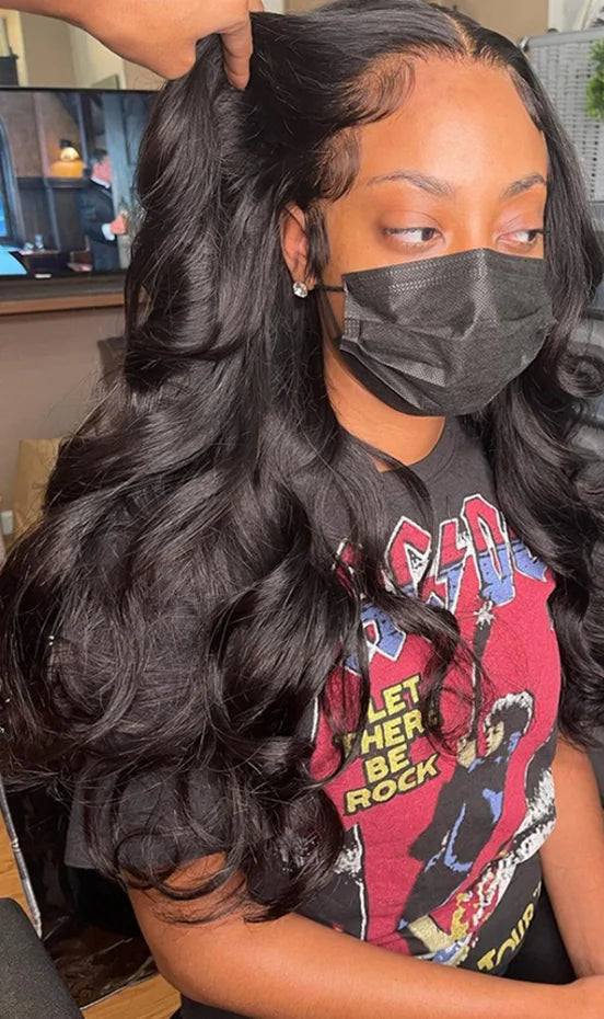 Body Wave Lace Wig – 360, 13x6, 13x4, and 4x4 Transparent Swiss Lace Human Hair Wig