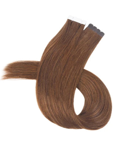 Neitsi Mini Tape-In Human Hair Extensions | Straight Skin Weft | Black, Brown & Blonde | 100% Real Hair | 12-18 Inches