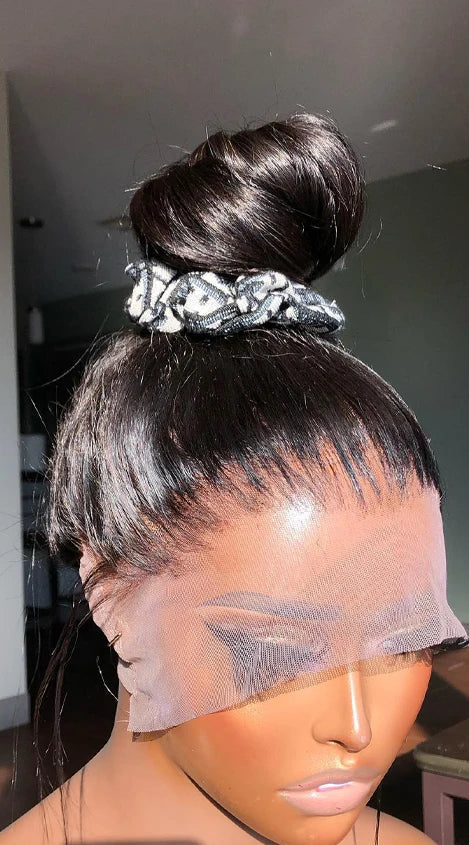 360 Full Lace Wig Human Hair – Pre Plucked & Glueless Body Wave, HD Transparent Lace, 26+ Inch Long Hair