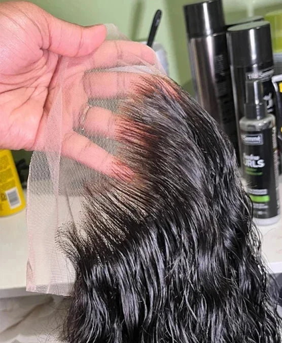 Remy Vietnamese Deep Wave Lace Front Wig – 4-16 Inch, 13x4 Lace, Transparent Swiss Lace