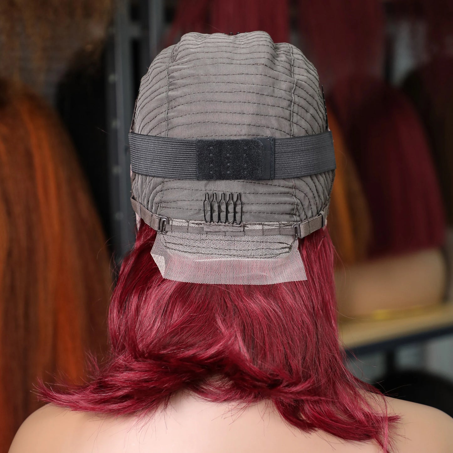 Short Straight Lace Wig – 100% Hair, Transparent Lace, Pre-Plucked, Glueless Design (4-16 Inches)