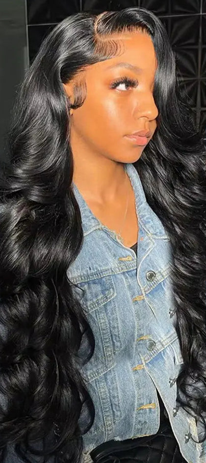 26+ Inch Body Wave Human Hair Wig | 13x4 & 13x6 Transparent Lace Front