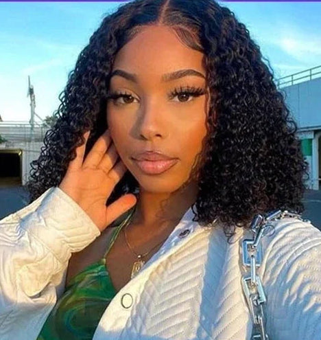 Remy Vietnamese Deep Wave Lace Front Wig – 4-16 Inch, 13x4 Lace, Transparent Swiss Lace