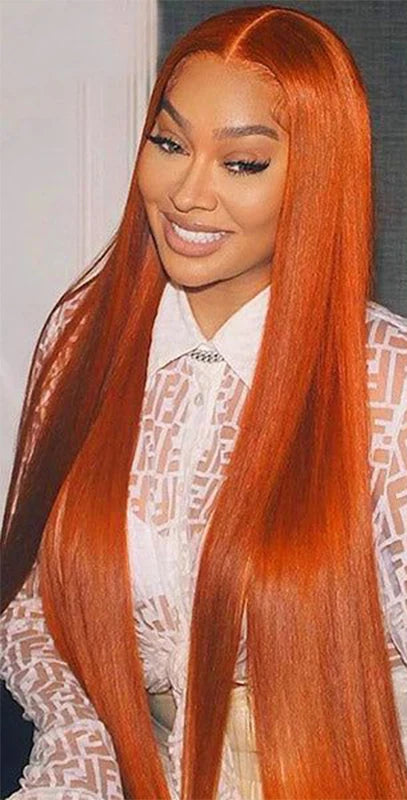 Premium 26+ Inch Straight Full Lace & Lace Front Wig – Natural Indian Hair, Transparent Swiss Lace, Darker Dye Options"