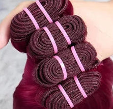 100% Human Body Wave Hair Extensions - Dye & Perm Ready, Chemical-Free, Summer-Perfect Weaving