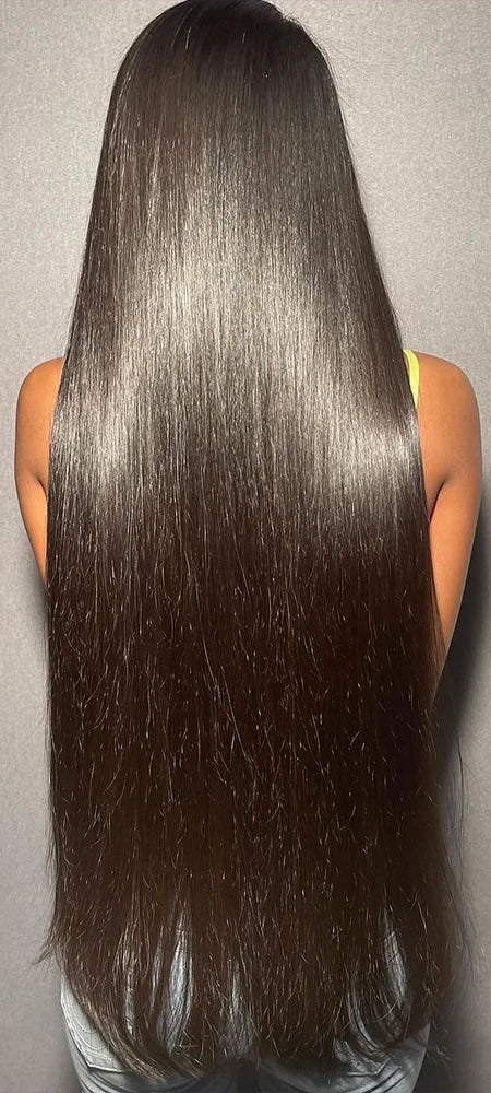 13x4 HD Lace Wig – Long Malaysian Straight Hair, 26+ Inches, Transparent Lace, Beginner-Friendly"