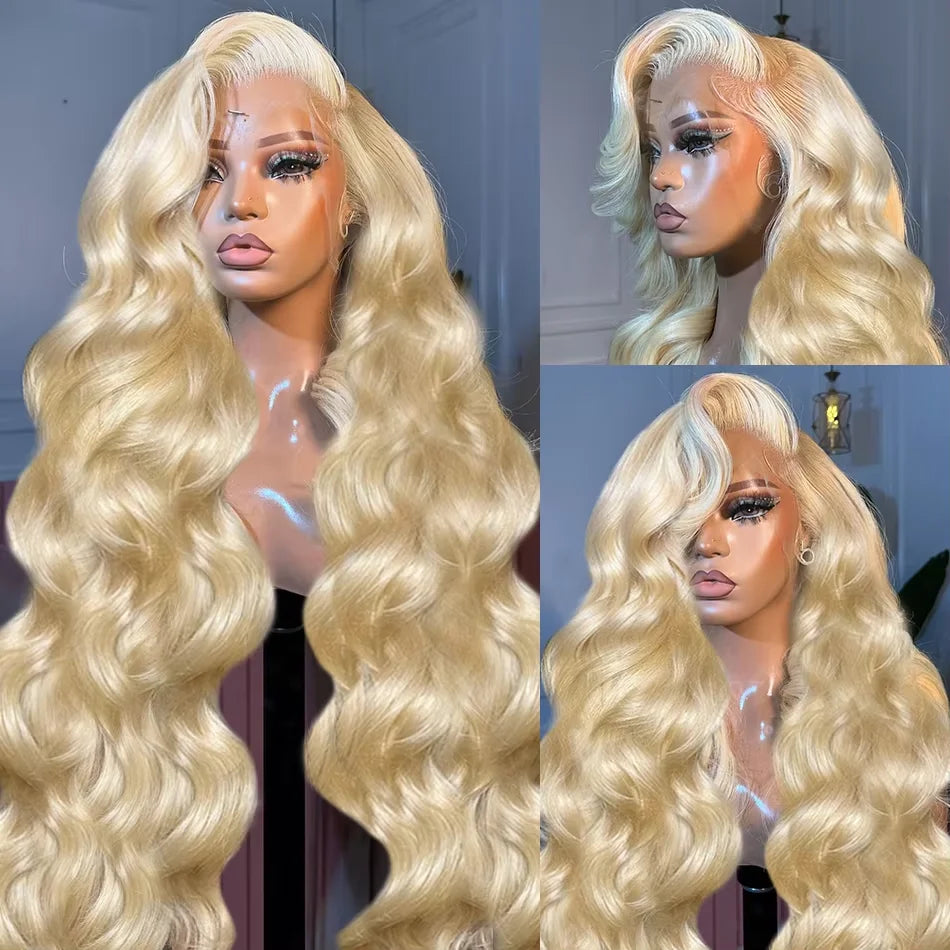 26+ Inch Body Wave Human Hair Wig – Transparent Swiss Lace, Perm & Dye Friendly
