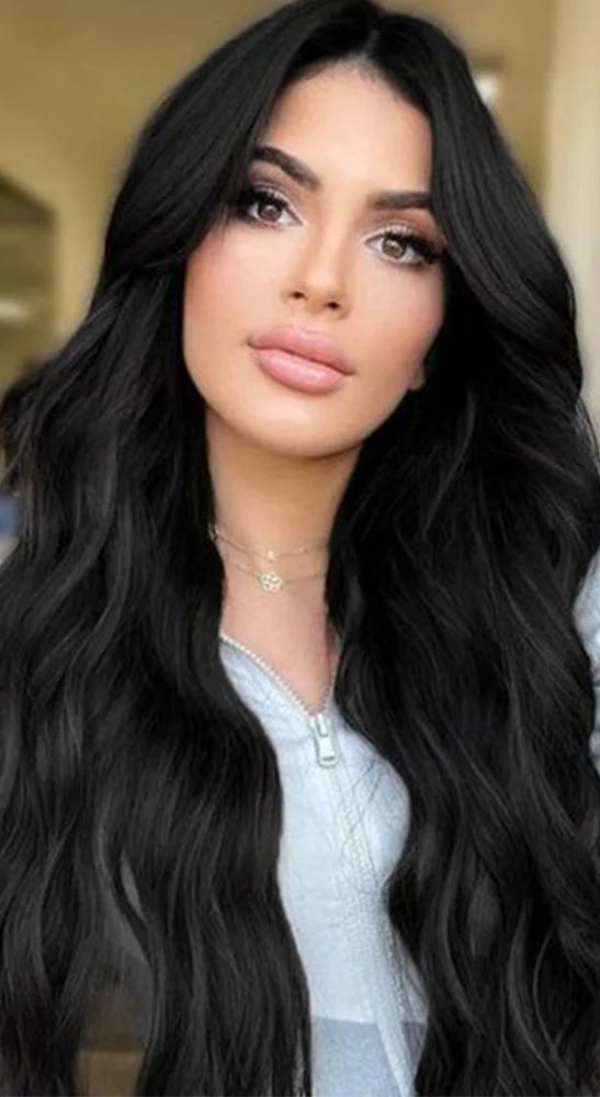 Mini Tape-In Hair Extensions - 100% Straight Natural Hair | Tiny Interface, Lightweight & Easy DIY Installation